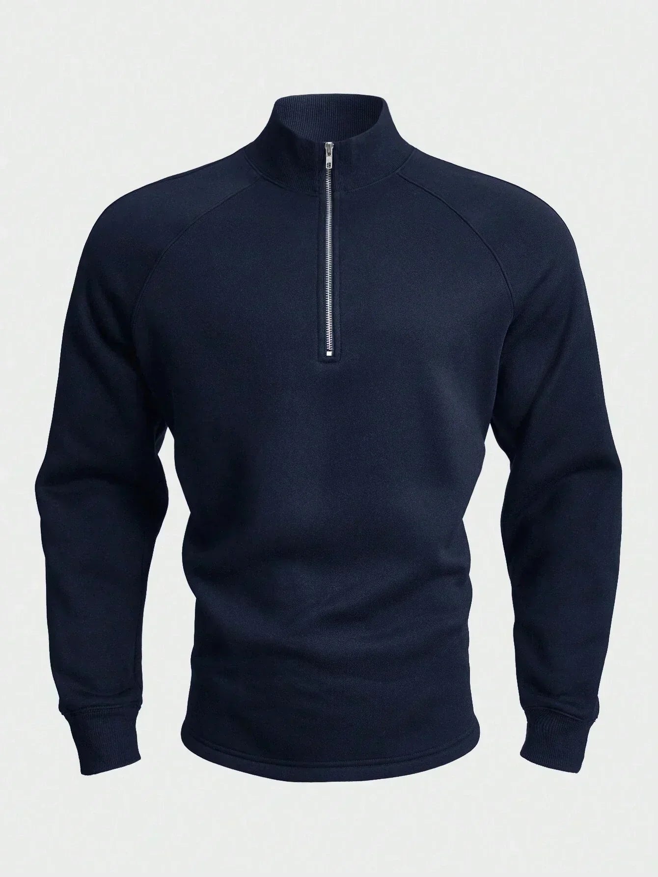 William™ - Casual Half-Zip Sweter