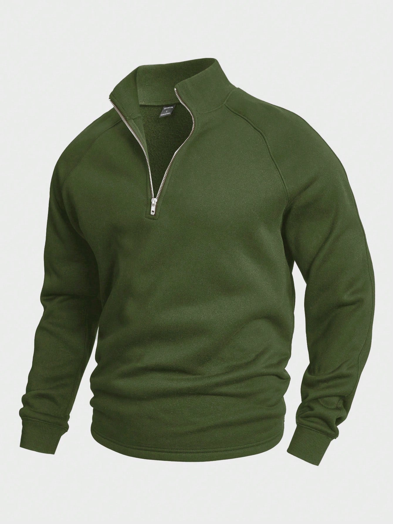 William™ - Casual Half-Zip Sweter