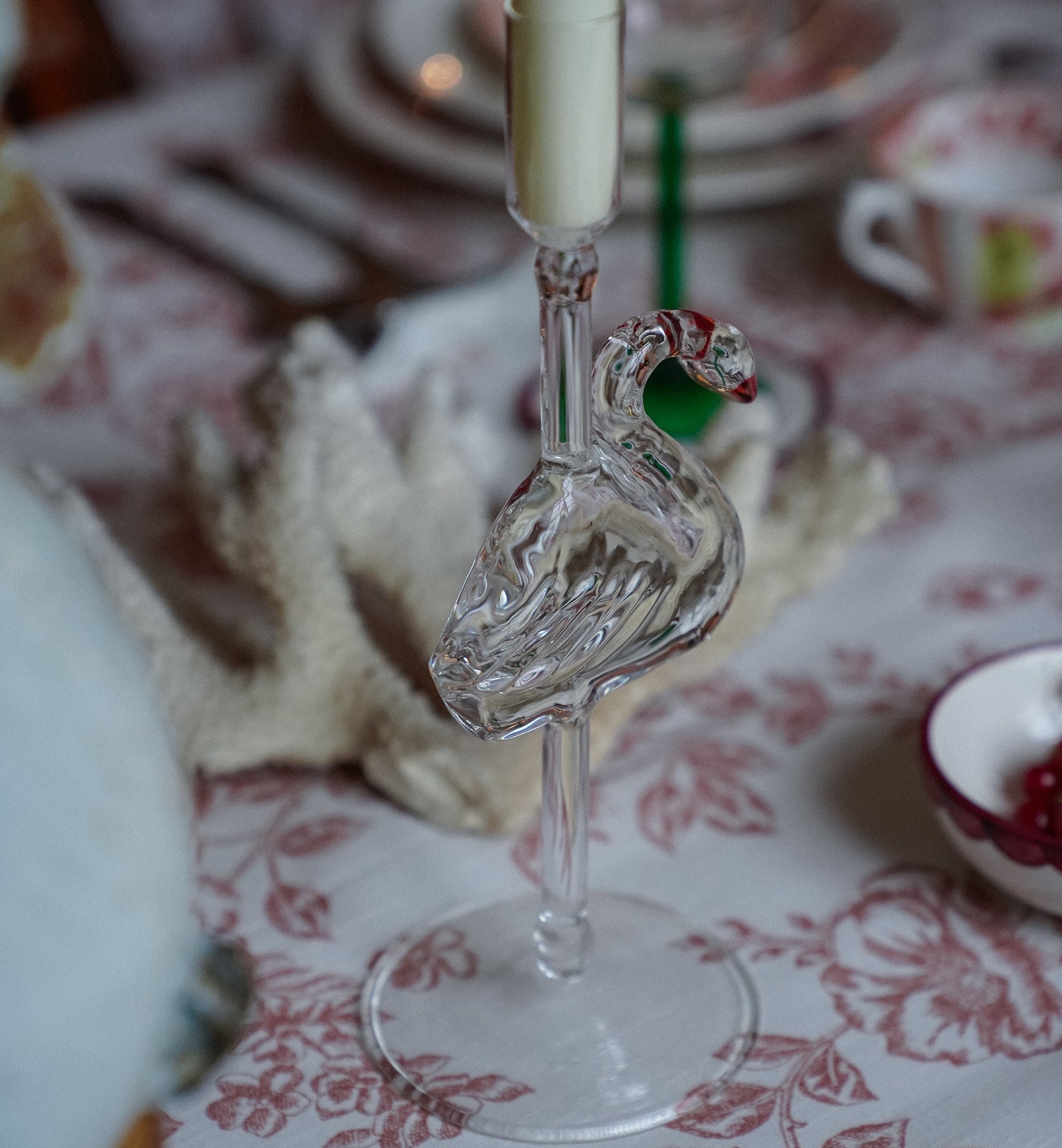 Swan Lake Candle Holder
