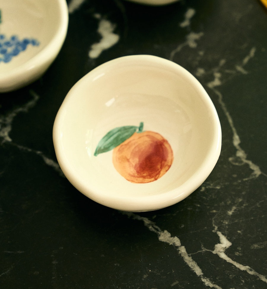 Orange Trinket Dish