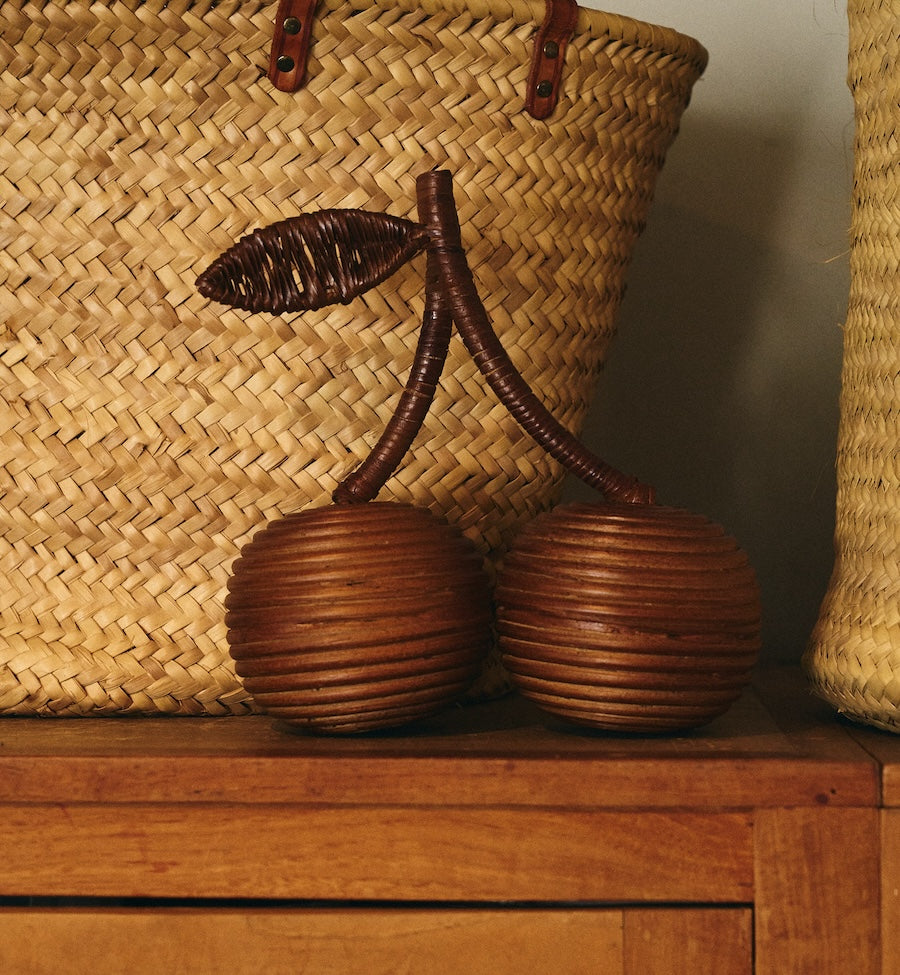 Cherry Rattan Object
