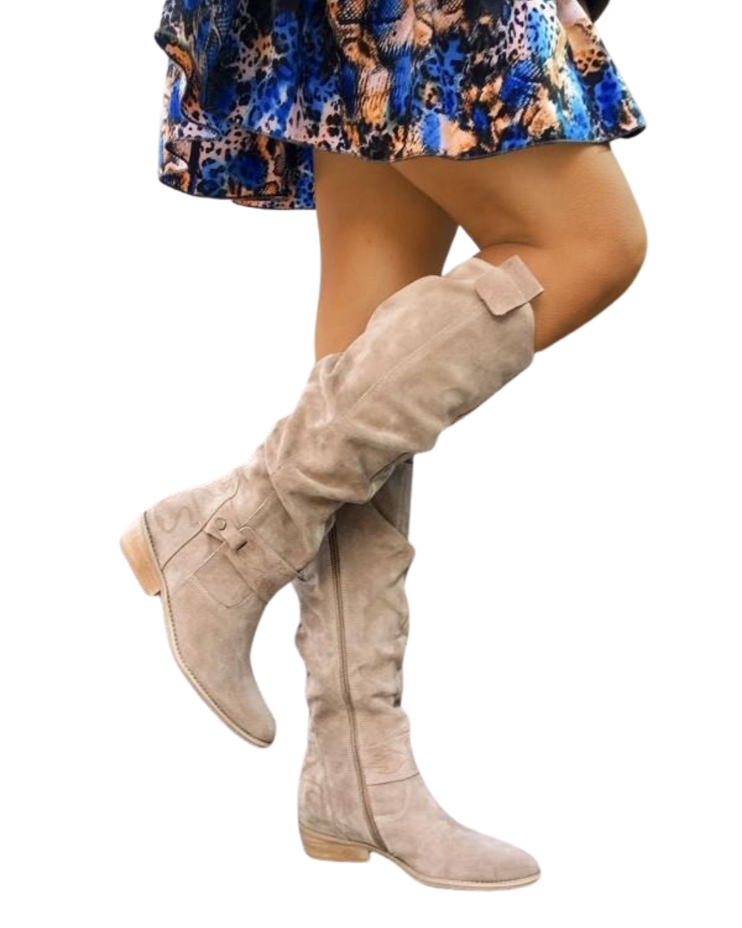 Zavira | Eleganckie, ciepłe zamszowe botki dla kobiet