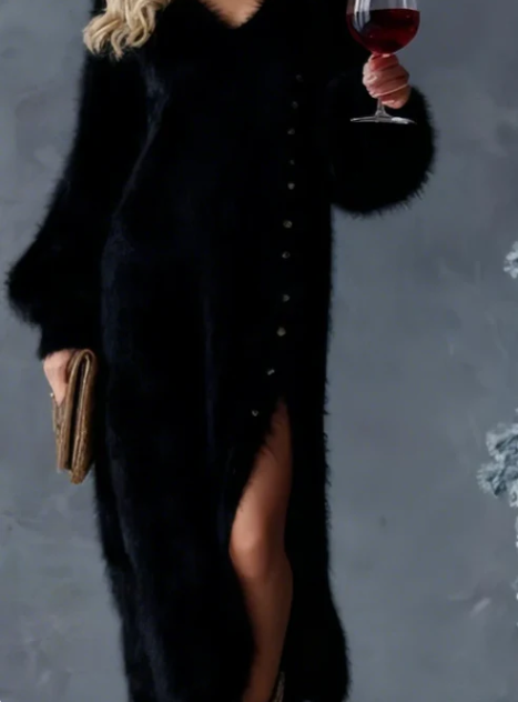 Cindy™ | Miękka sukienka z polaru.