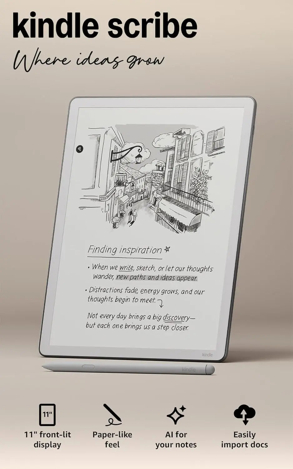 Kindle scribe