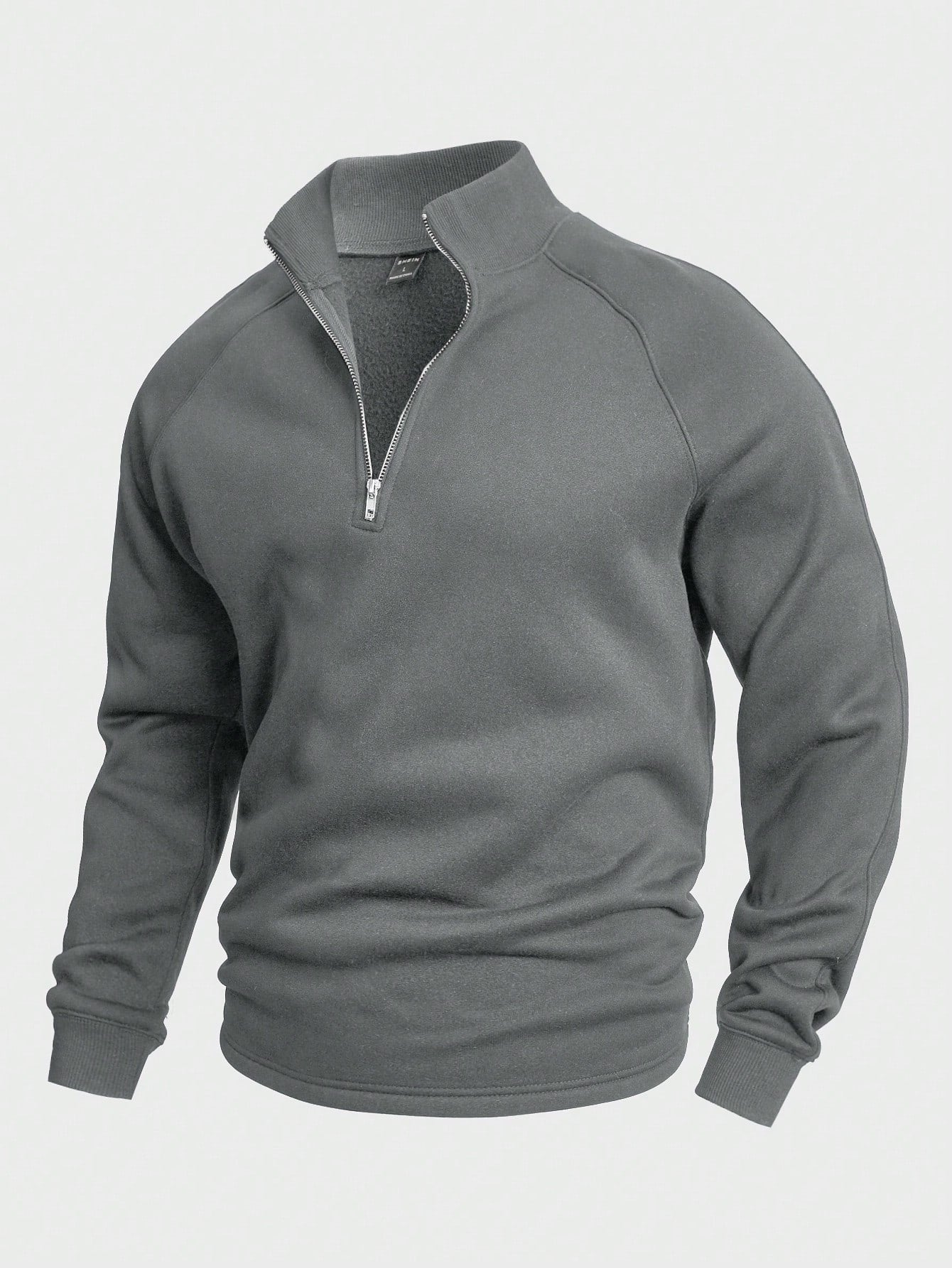 William™ - Casual Half-Zip Sweter
