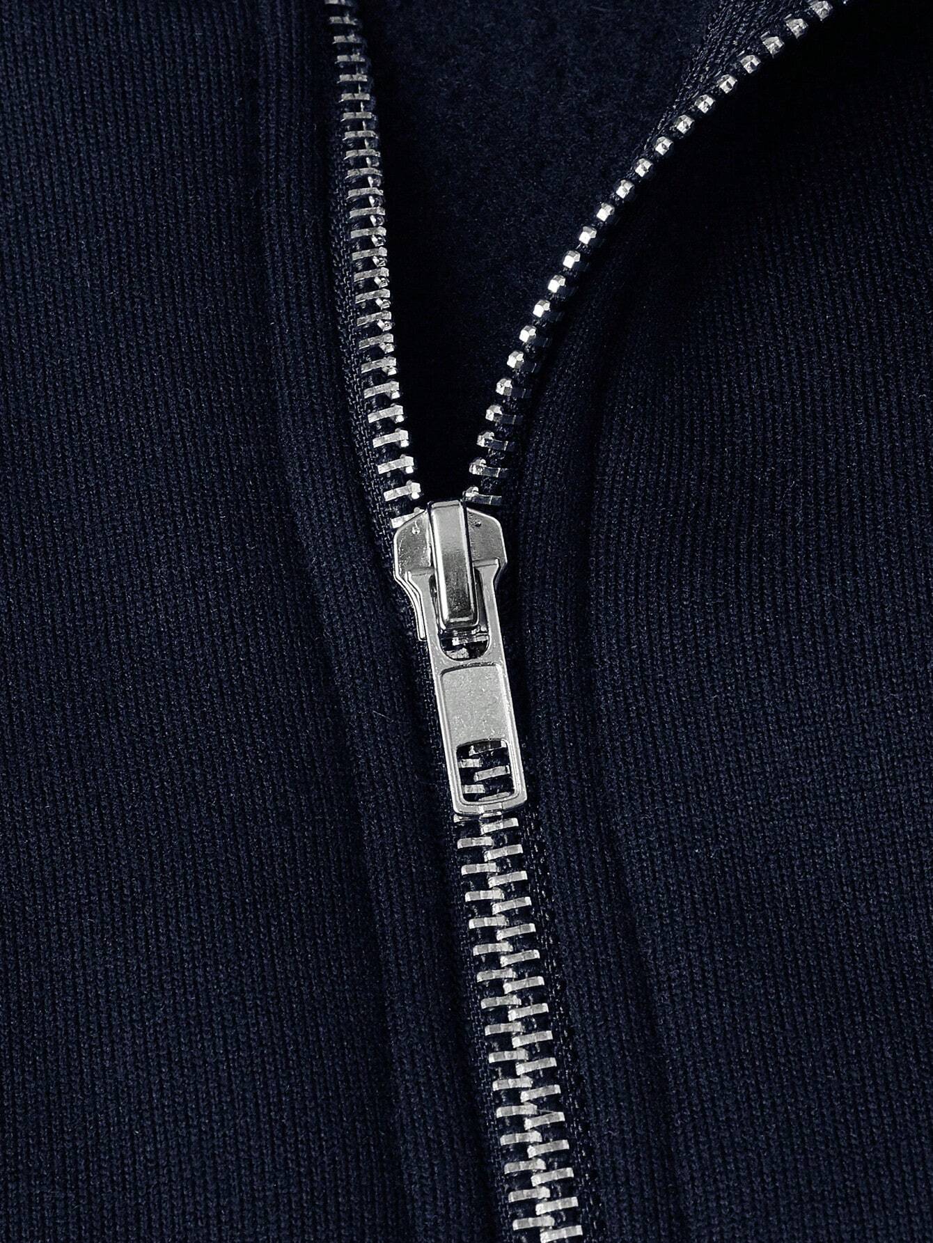 William™ - Casual Half-Zip Sweter
