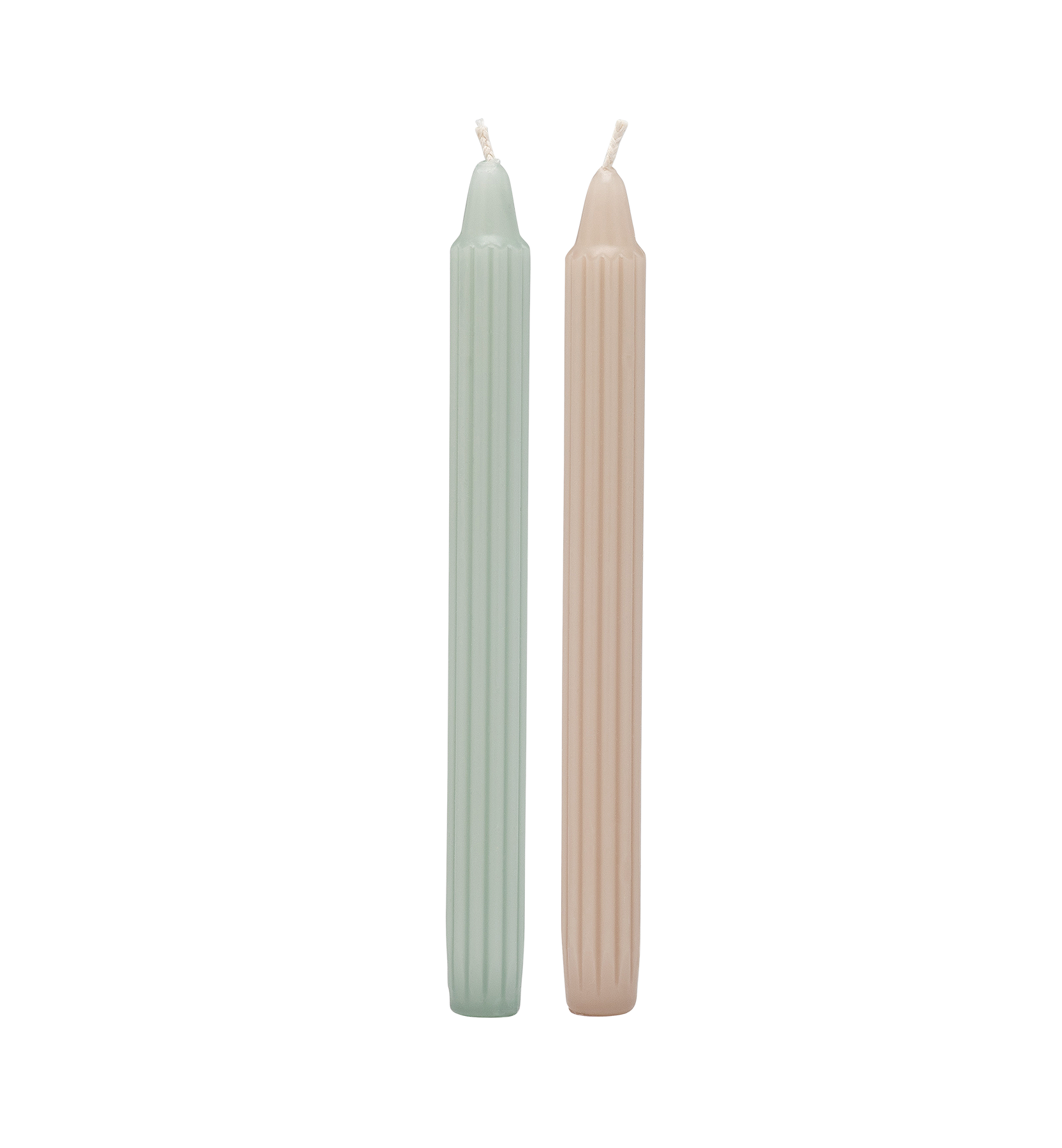 Neutral Candle Set of 2