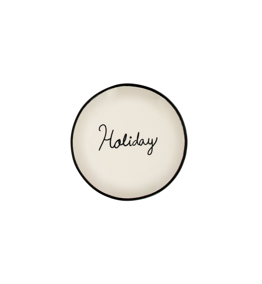 Holiday Dessert Plate