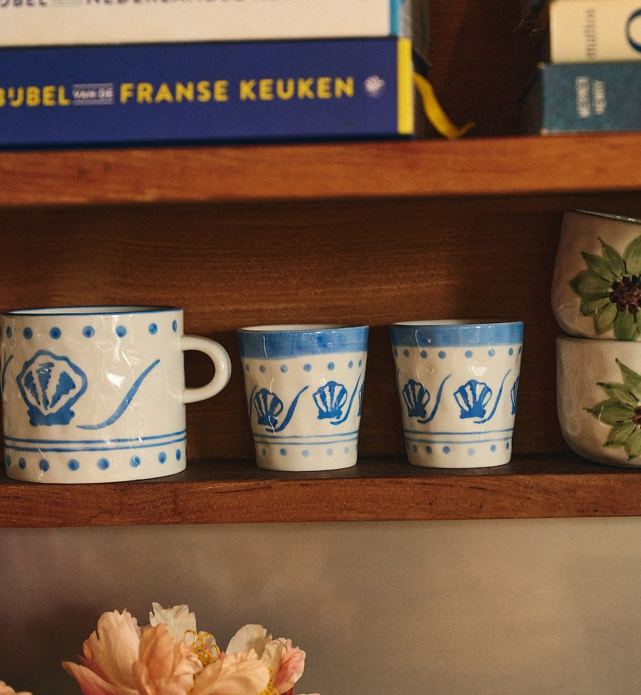 Coastal Charm Coffee Cup Set of 2