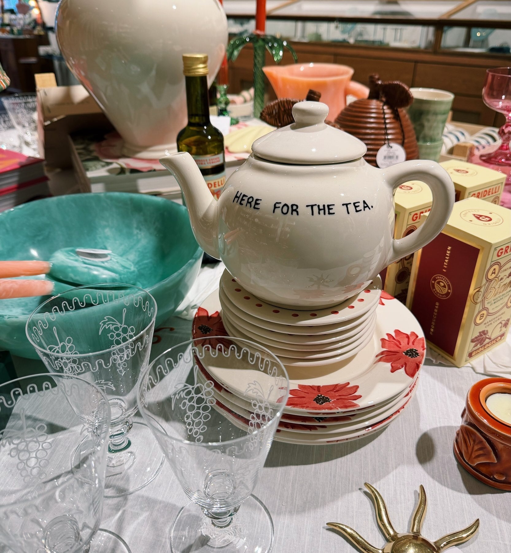 Here for the Teapot