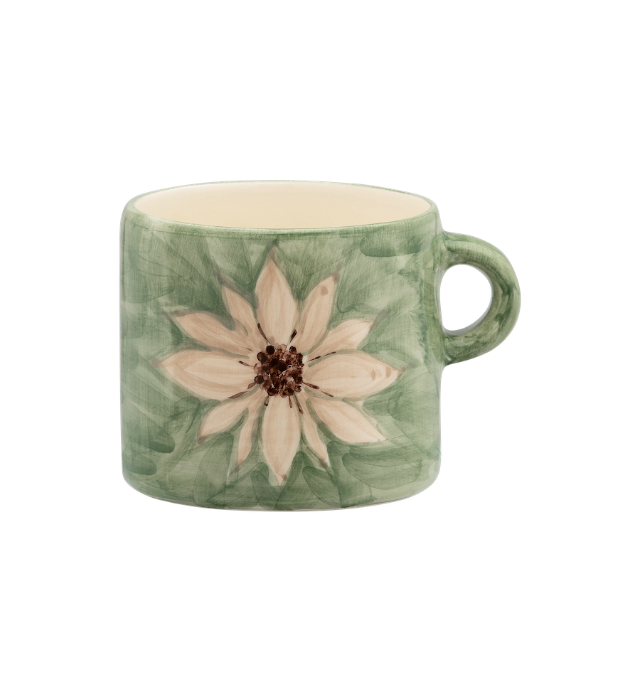White Lotus Dreams Tea Mug