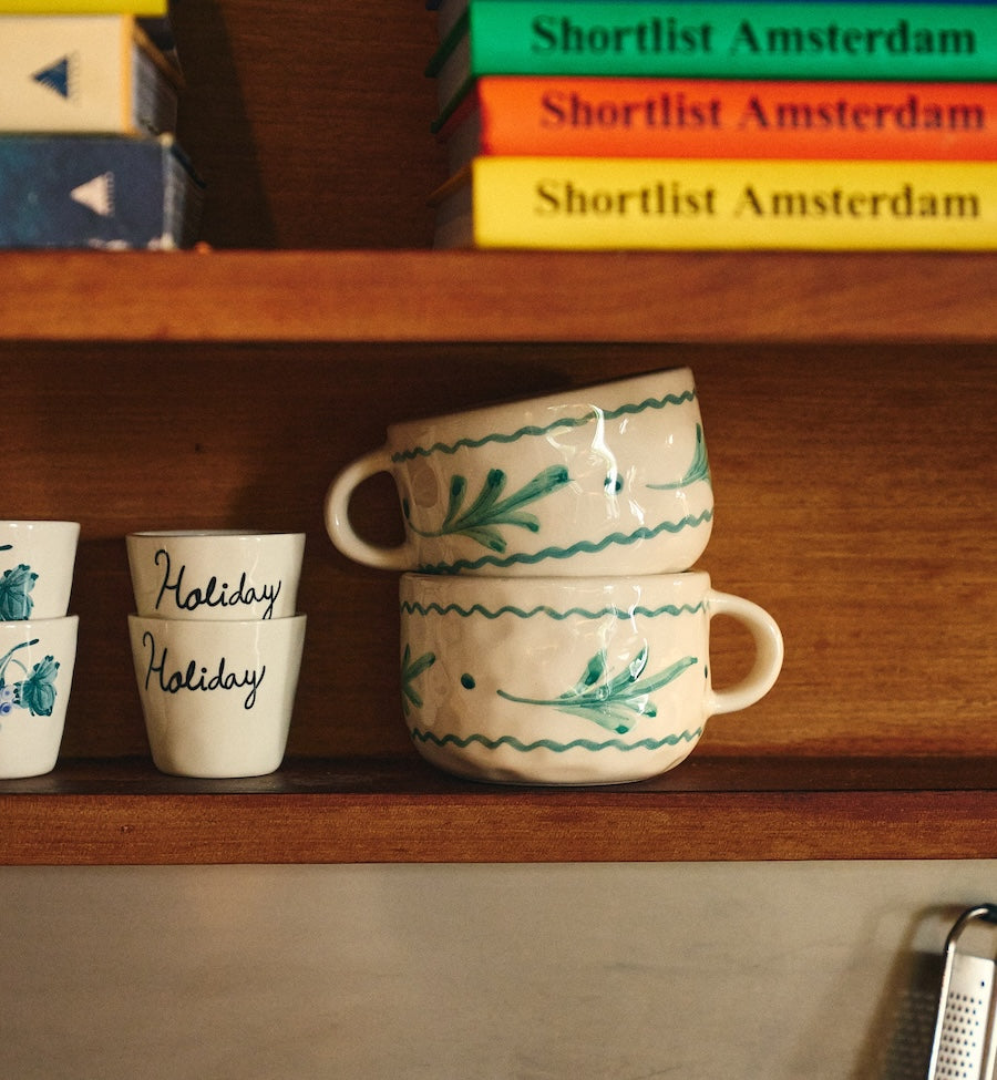 Leaf Cappuccino Mug