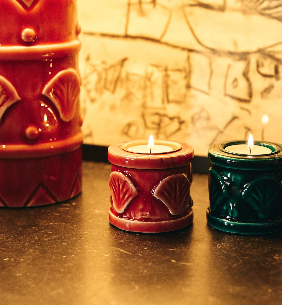 Coral Shell Tealight Holder