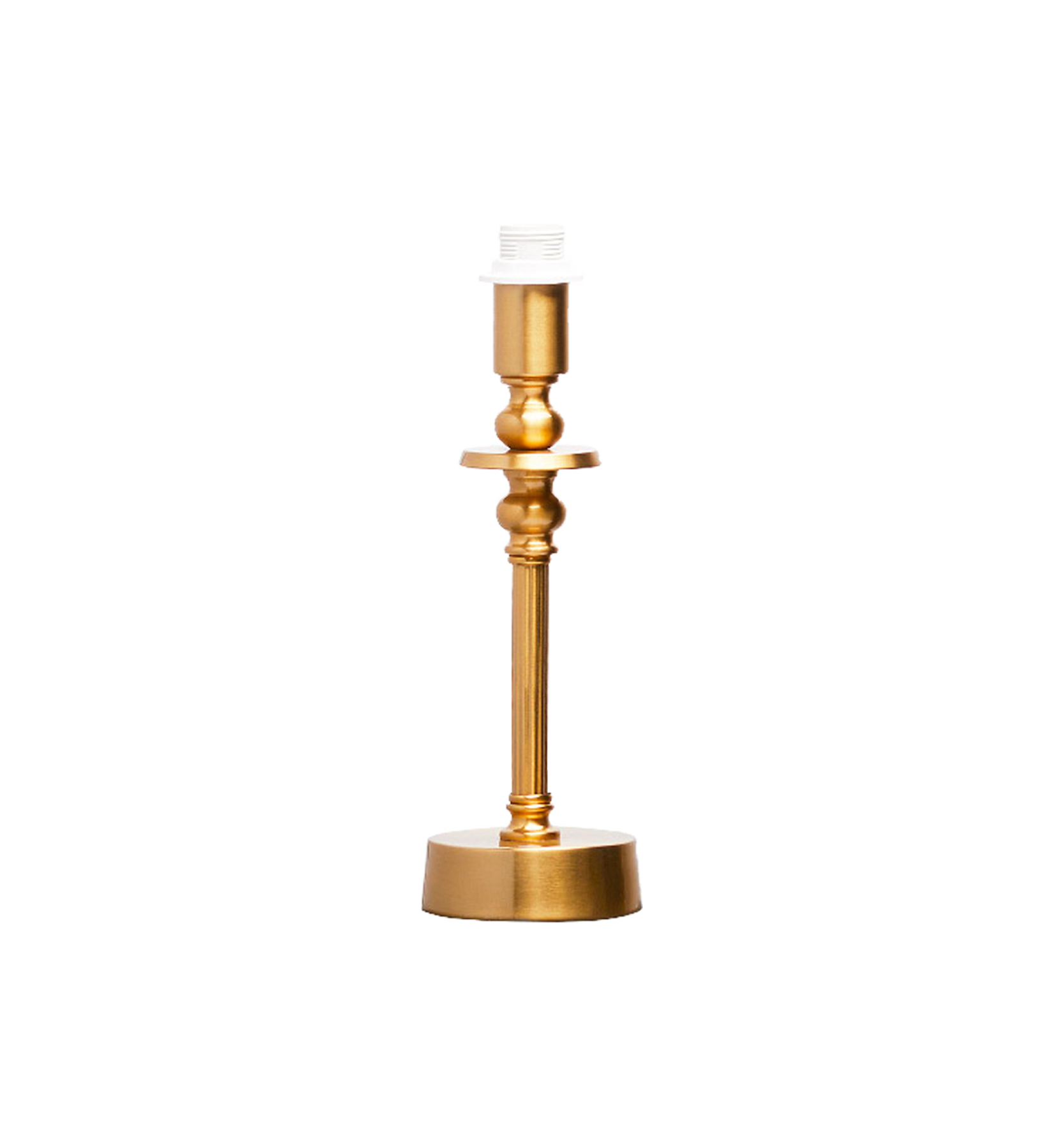 Pooky Round Brass Rechargeable Table Lamp