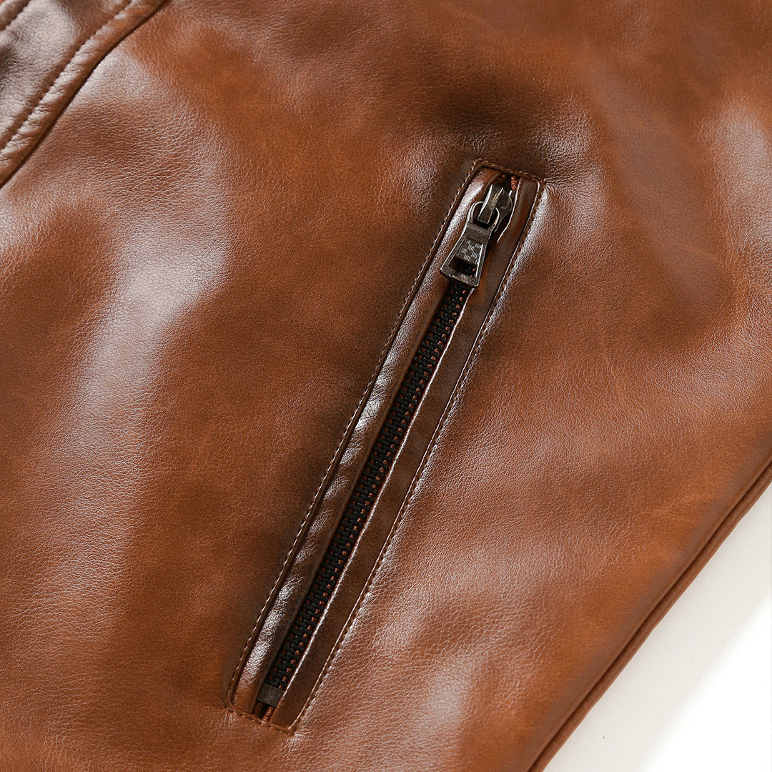 Nico™ | Skórzana Kurtka Cruiser